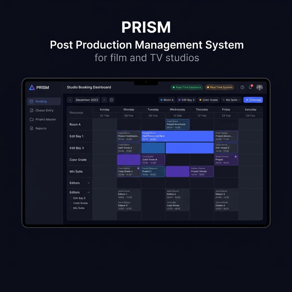 PRISM — Post Production Management System